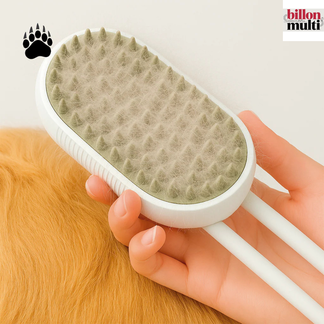 Cepillo de Vapor 3 en 1 para mascotas